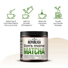 Load image into Gallery viewer, Organic Lion's Mane Matcha