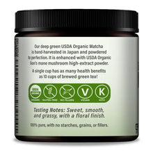 Load image into Gallery viewer, Organic Lion's Mane Matcha